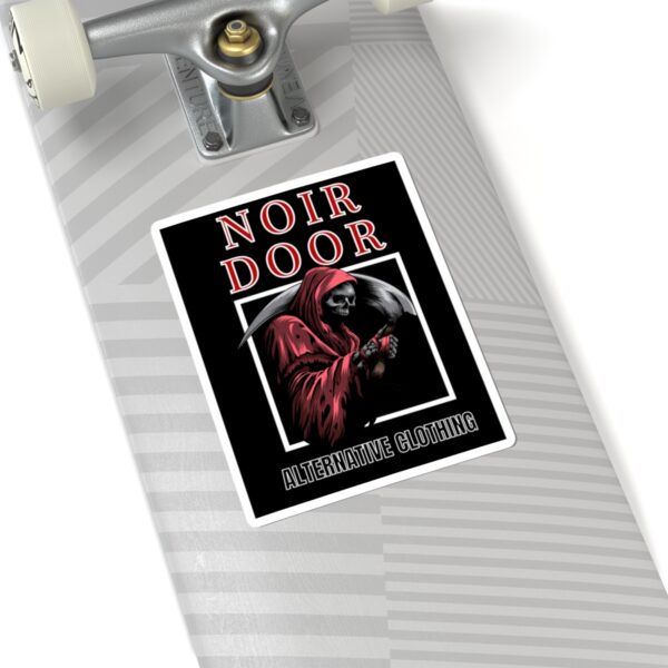 13226209924236796626_1200.jpeg Grim Reaper Sticker: Gothic Memento Mori Art, Alternative Style