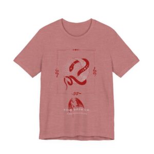 Mystical Snake Moon T-Shirt: Occult Graphic Tee, USA Made