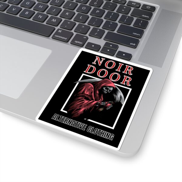 16306071020684448877_1200.jpeg Grim Reaper Sticker: Gothic Memento Mori Art, Alternative Style