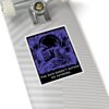 Purple Skeleton Vinyl Sticker: Emotional Resilience, Laptop Decal