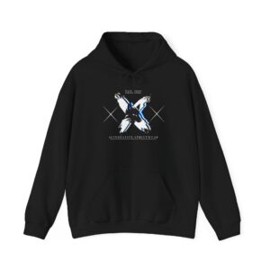Wolf X Graphic Pullover: Edgy Gothic Streetwear