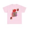 Floral Bloom Graphic Tee: Vibrant Botanical Rose Shirt