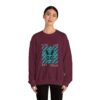 Noir Door “Dead Path” Streetwear Crewneck – Abstract Bunny Graphic, Anti-Conformity Design