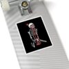 Weeping King Skeleton Sticker: Mental Health Awareness Decal