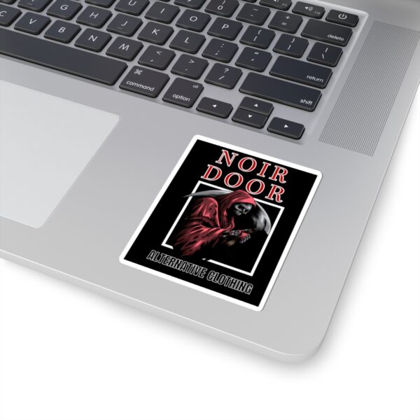 3909418742466004275_1200.jpeg Grim Reaper Sticker: Gothic Memento Mori Art, Alternative Style