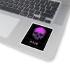 Delve Deeper Sticker, Purple Skull, Introspection Stickers for Notebooks, Aesthetic Apparel, Dripping Skull Print, Alternative Streetwear