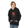 Hothead Hoodie, Gothic Skull Sweatshirt with Horns, Fire Aesthetic Streetwear, Dark Alternative Hoodie, Fall Fashion, Metalcore Clothing