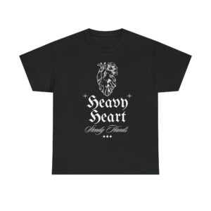 7633647800977427150_2048.jpeg Heavy Heart Steady Hands Shirt — Dark Art Streetwear with Anatomical Heart Design