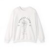 Floral Heart 'Spread Love' Pullover - Mental Health Awareness