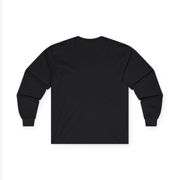 Mindfulness Long Sleeve Tee: 'Be Here Now' Graphic, Unisex Mental Health Top