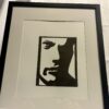 Silhouette — Framed Linocut Art Print