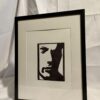Silhouette — Framed Linocut Art Print