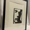 Silhouette — Framed Linocut Art Print