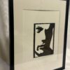 Silhouette — Framed Linocut Art Print