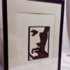 Silhouette — Framed Linocut Art Print