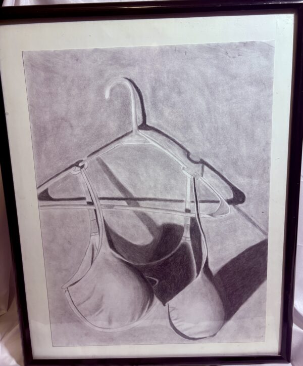 Clothing Still Life — Charcoal on Paper