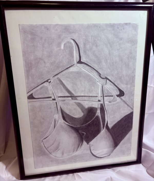 Clothing Still Life — Charcoal on Paper