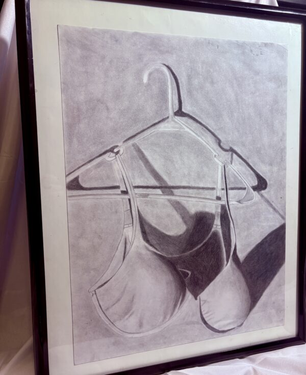 Clothing Still Life — Charcoal on Paper