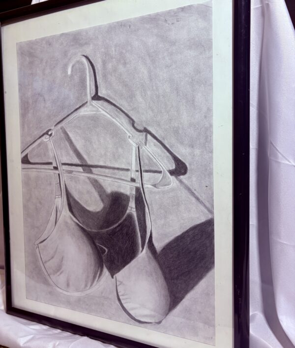 Clothing Still Life — Charcoal on Paper