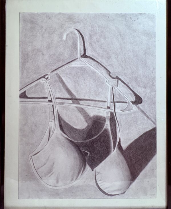Clothing Still Life — Charcoal on Paper