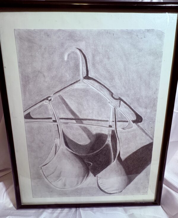Clothing Still Life — Charcoal on Paper