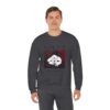 Surrealism Hoodie: Anxiety Girl Graphic, Gothic Oversized Sweatshirt