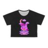 Cute Goth Crop Top