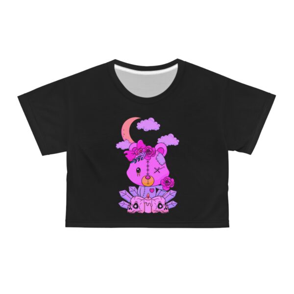 Cute Goth Crop Top