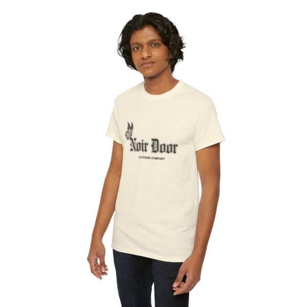 Noir Door Butterfly Logo Tee - Alternative Aesthetic Streetwear