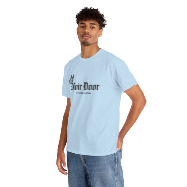 Noir Door Butterfly Logo Tee - Alternative Aesthetic Streetwear