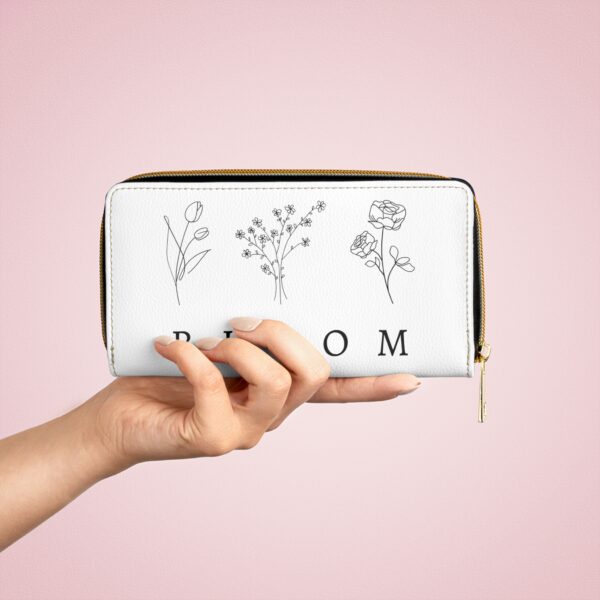 Bloom Zipper Wallet