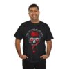 Dada Punk Graphic Tee - I Reject the Premise of Modern Society with Line-Art Skull