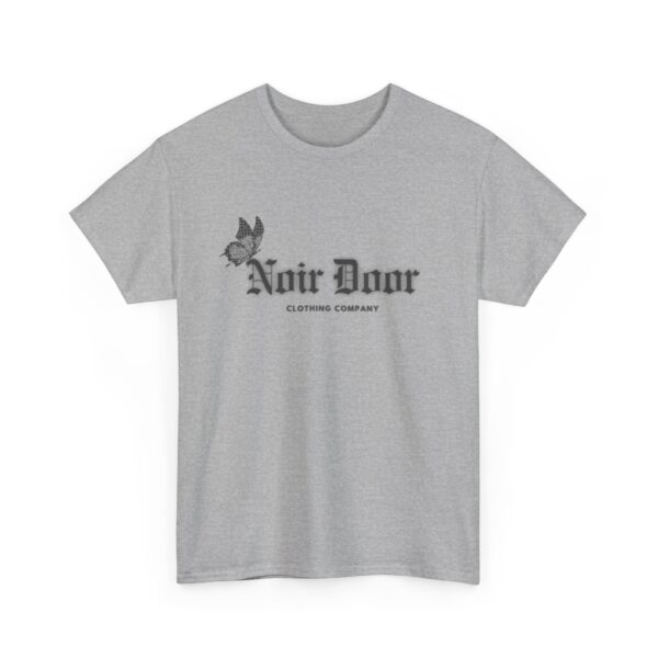 Noir Door Butterfly Logo Tee - Alternative Aesthetic Streetwear