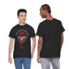 Dada Punk Graphic Tee - I Reject the Premise of Modern Society with Line-Art Skull