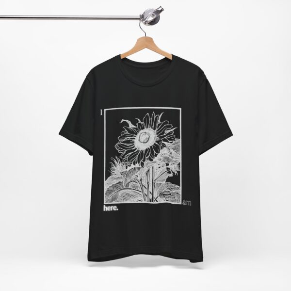 Women's Summer Tee, Sunflower T-Shirt, Inspirational Gift For Her, Mental Health Awareness, Therapist Tee, I Am Enough Apparel, Durable