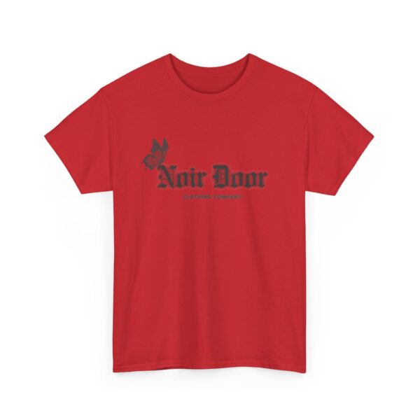 Noir Door Butterfly Logo Tee - Alternative Aesthetic Streetwear