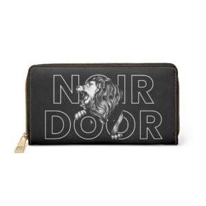 Noir Door Lion Wallet