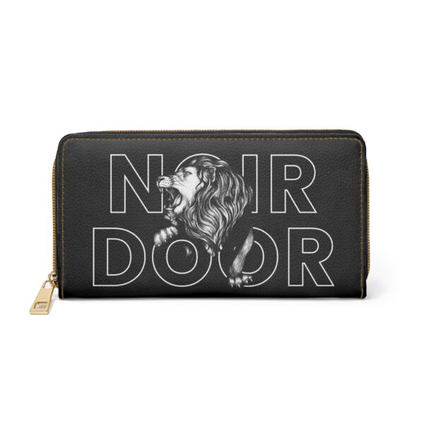 Noir Door Lion Wallet