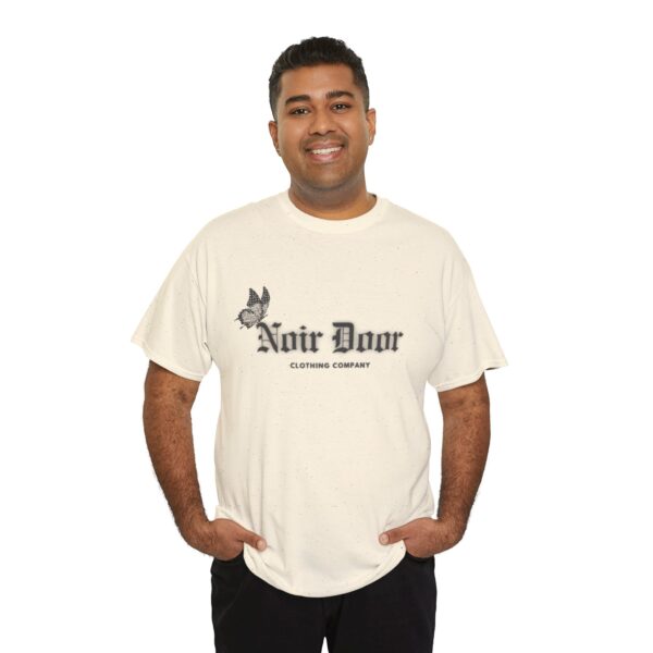 Noir Door Butterfly Logo Tee - Alternative Aesthetic Streetwear