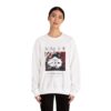 Surrealism Hoodie: Anxiety Girl Graphic, Gothic Oversized Sweatshirt