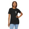 Victorian Design, Beauty Is Deadly Tee, Rose Top, Edgy And Bold Apparel, Skater T-Shirt, Red And Black Print