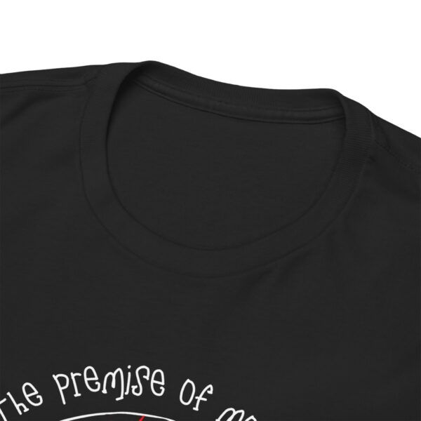 Dada Punk Graphic Tee - I Reject the Premise of Modern Society with Line-Art Skull