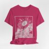 Women's Summer Tee, Sunflower T-Shirt, Inspirational Gift For Her, Mental Health Awareness, Therapist Tee, I Am Enough Apparel, Durable