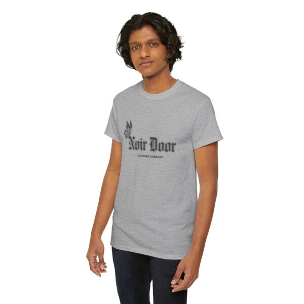 Noir Door Butterfly Logo Tee - Alternative Aesthetic Streetwear