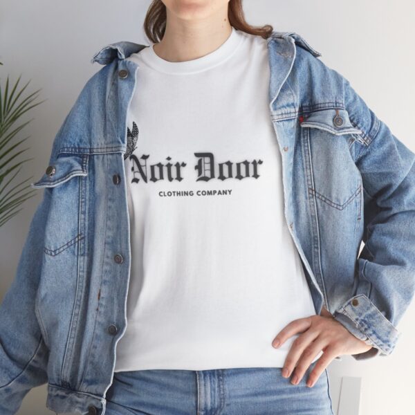 Noir Door Butterfly Logo Tee - Alternative Aesthetic Streetwear