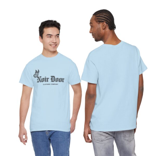 Noir Door Butterfly Logo Tee - Alternative Aesthetic Streetwear