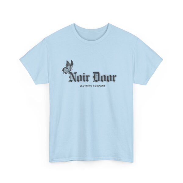Noir Door Butterfly Logo Tee - Alternative Aesthetic Streetwear