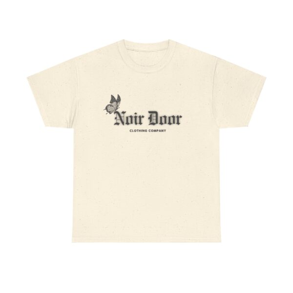 Noir Door Butterfly Logo Tee - Alternative Aesthetic Streetwear
