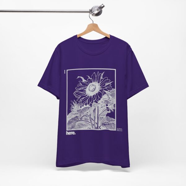 Women's Summer Tee, Sunflower T-Shirt, Inspirational Gift For Her, Mental Health Awareness, Therapist Tee, I Am Enough Apparel, Durable