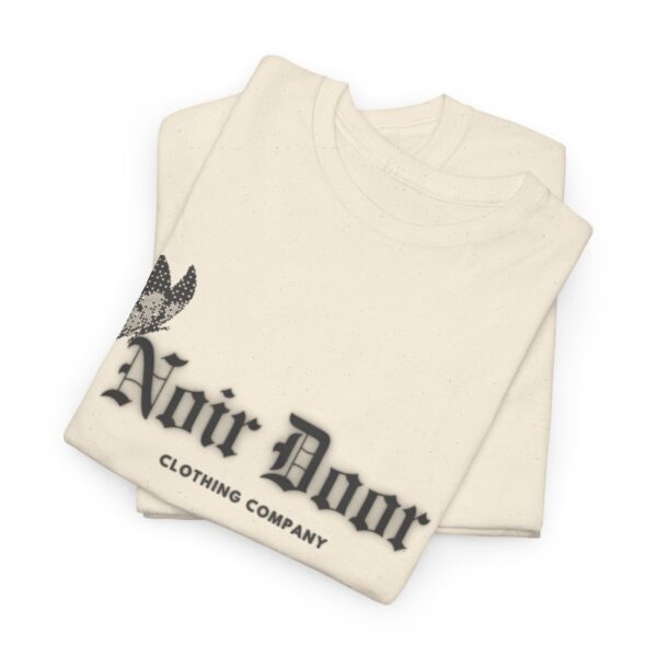 Noir Door Butterfly Logo Tee - Alternative Aesthetic Streetwear